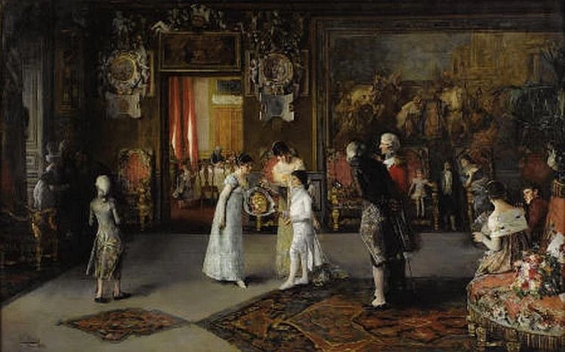 Luis Jiménez Aranda - La presentazione, 1883